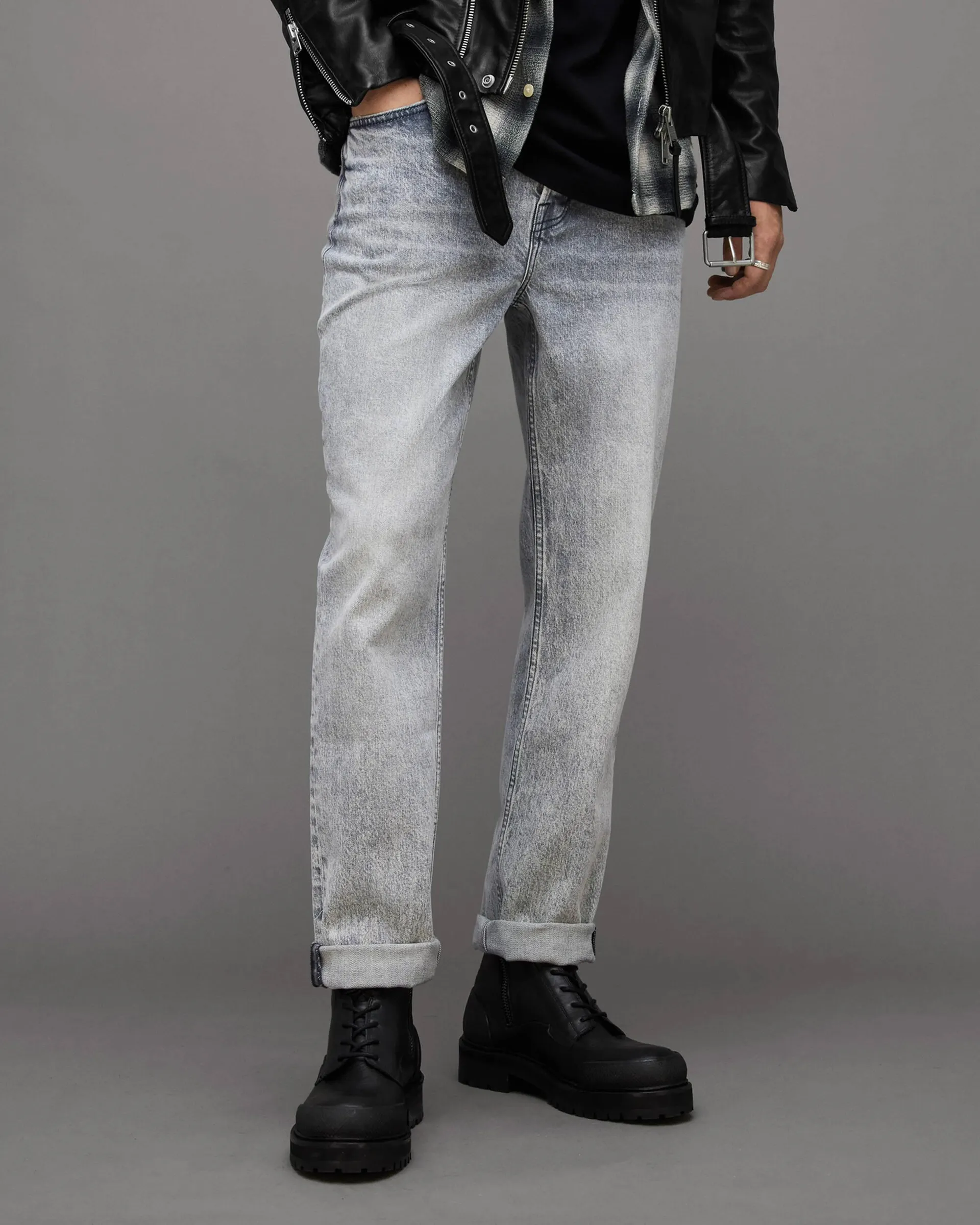 Curtis Straight Fit Rigid Denim Jeans