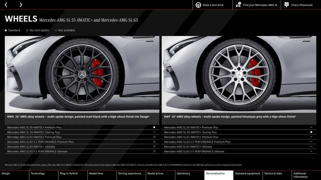 Mercedes-AMG SL from 10 August to 10 August 2025 - Catalogue Page 56