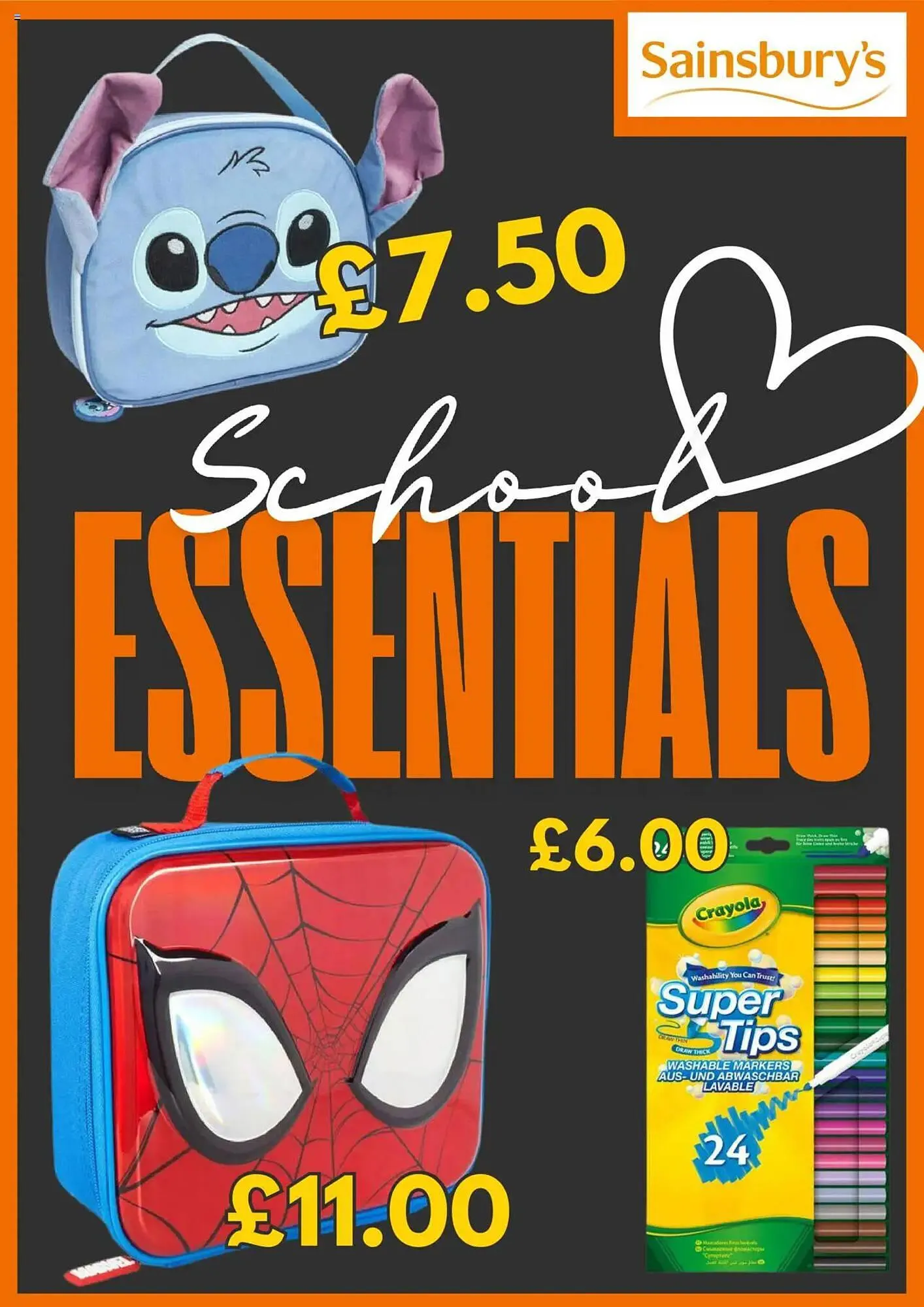 Sainsburys leaflet - 1