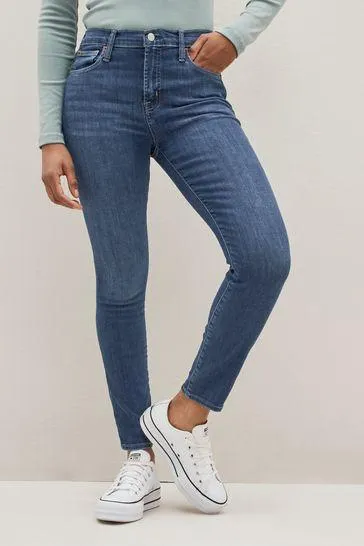 High Waisted Skinny Jeans