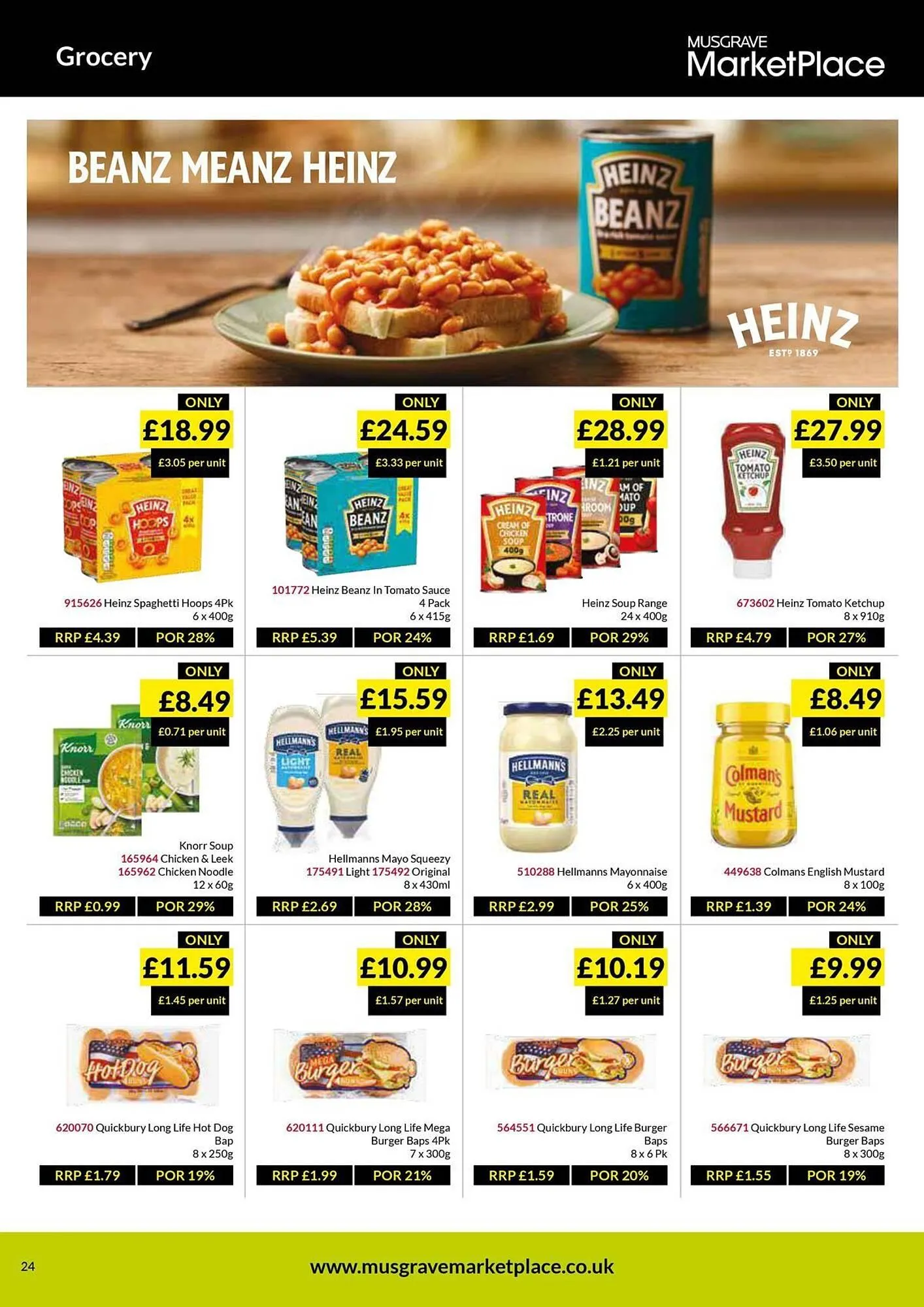Musgrave MarketPlace leaflet from 1 April to 20 April 2025 - Catalogue Page 24