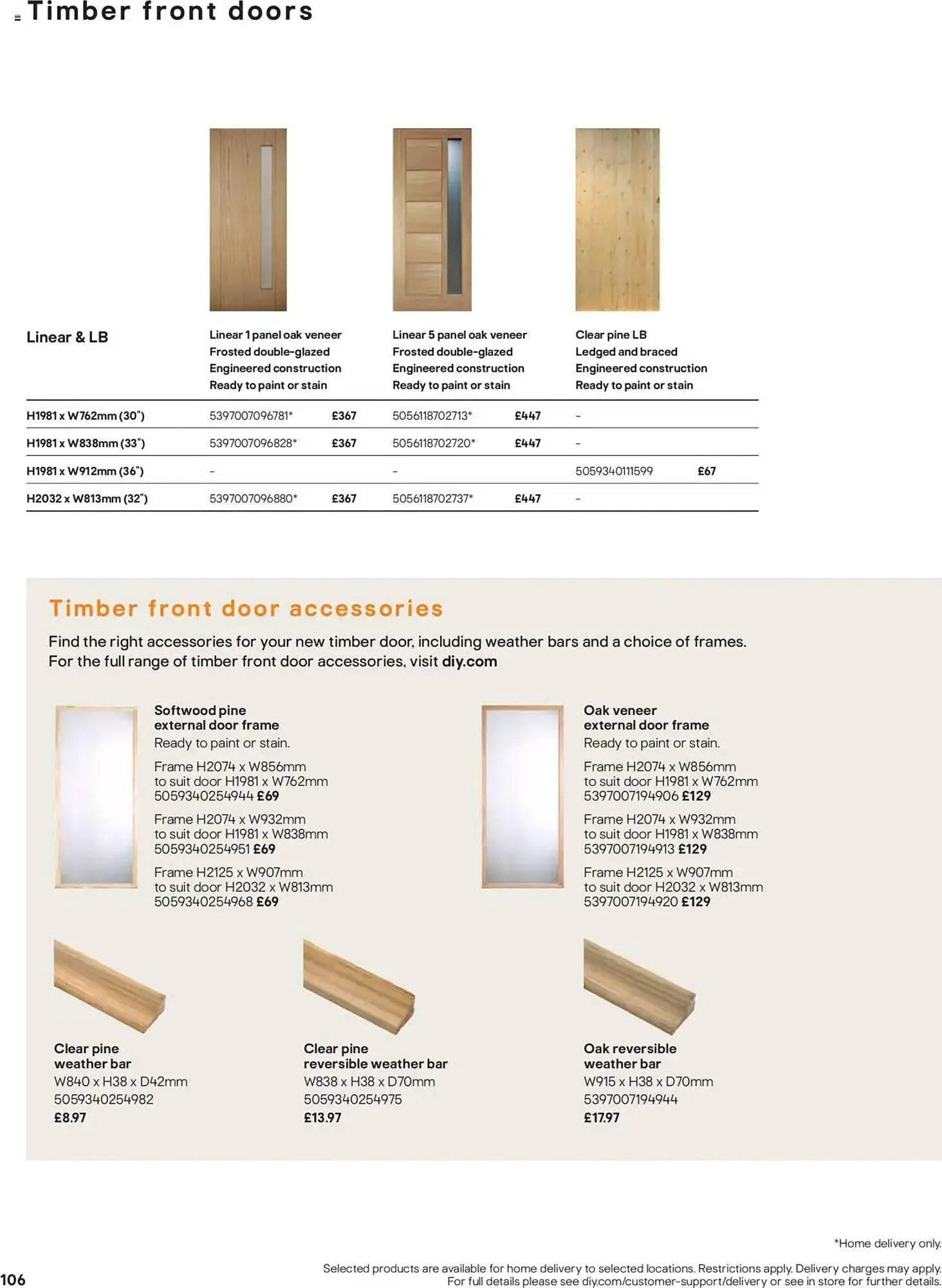 B&Q leaflet from 23 May to 1 November 2025 - Catalogue Page 106