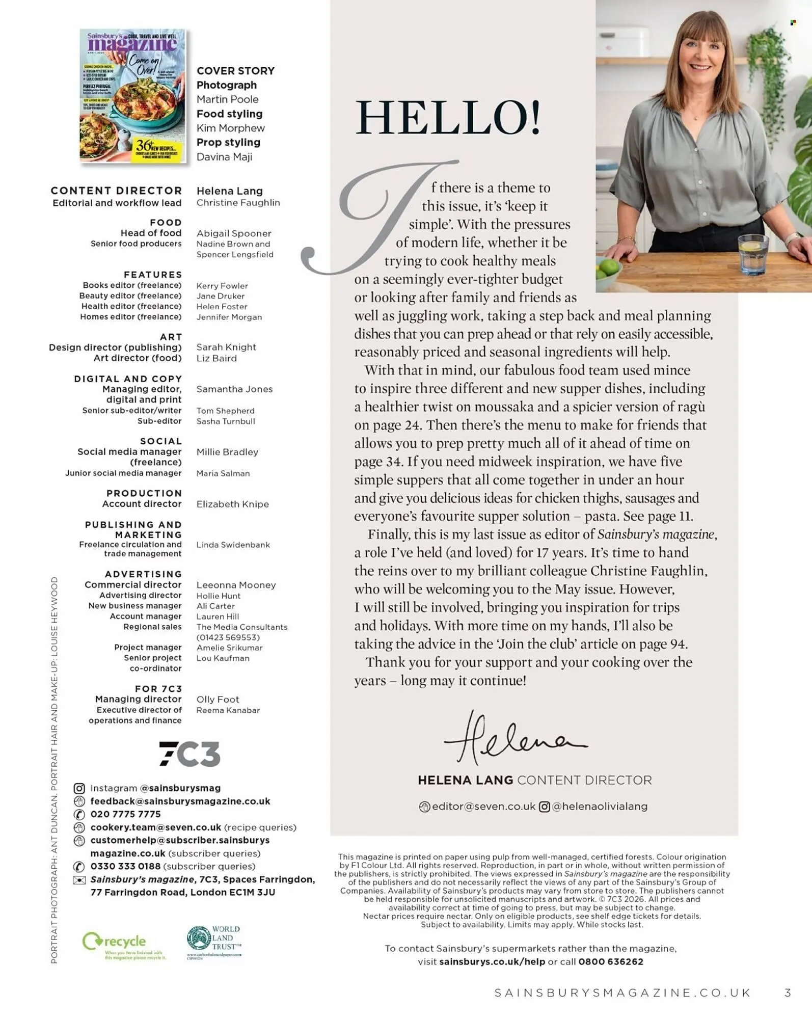 Sainsbury's leaflet from 1 April to 30 April 2026 - Catalogue Page 3