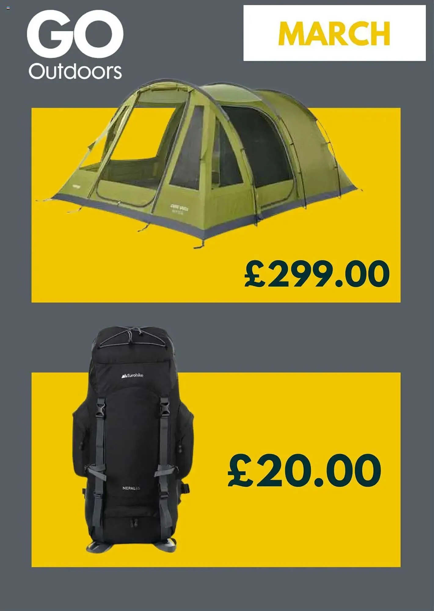 GO Outdoors leaflet from 4 March to 4 April 2025 - Catalogue Page 5