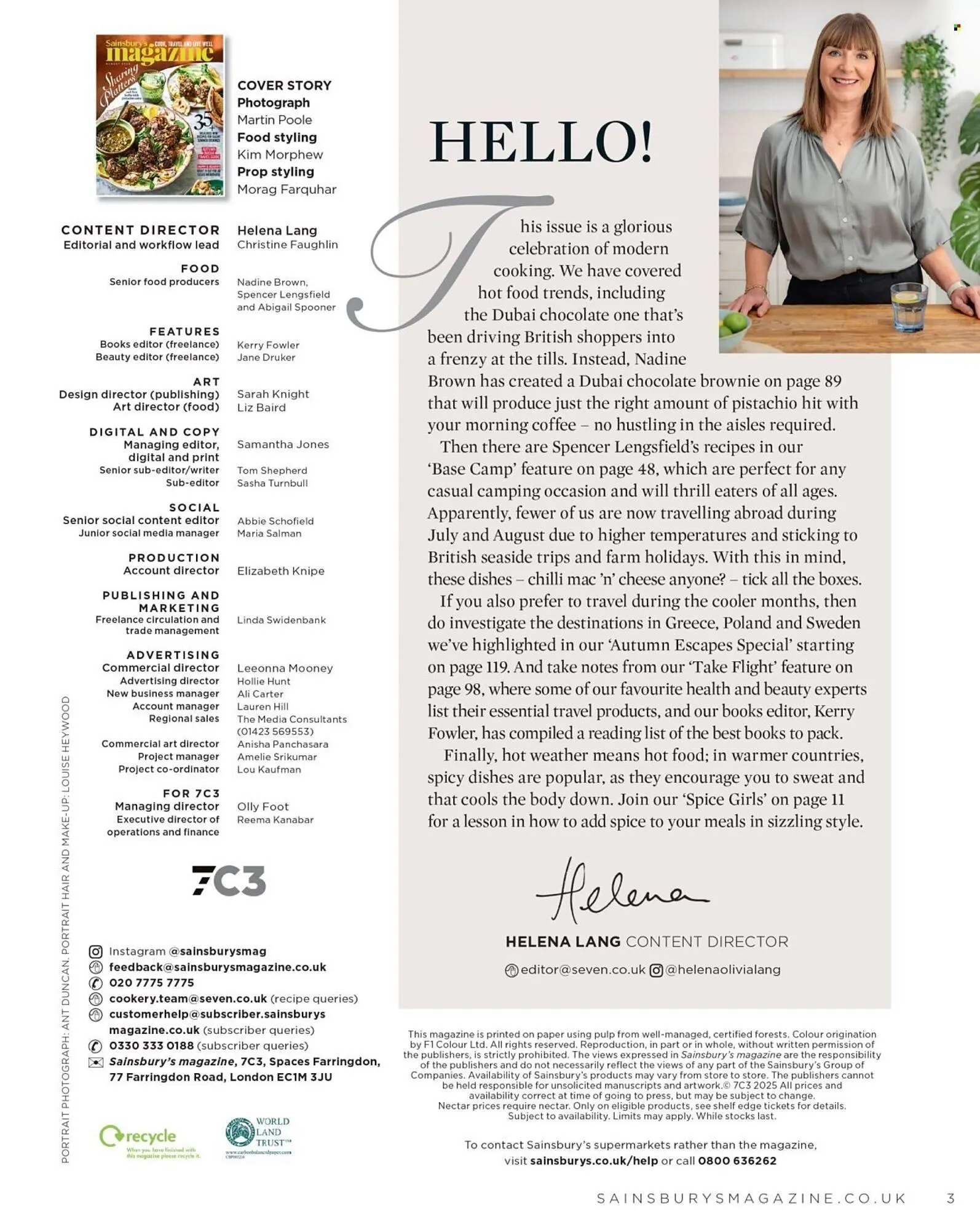 Sainsbury's leaflet from 1 August to 31 August 2025 - Catalogue Page 3