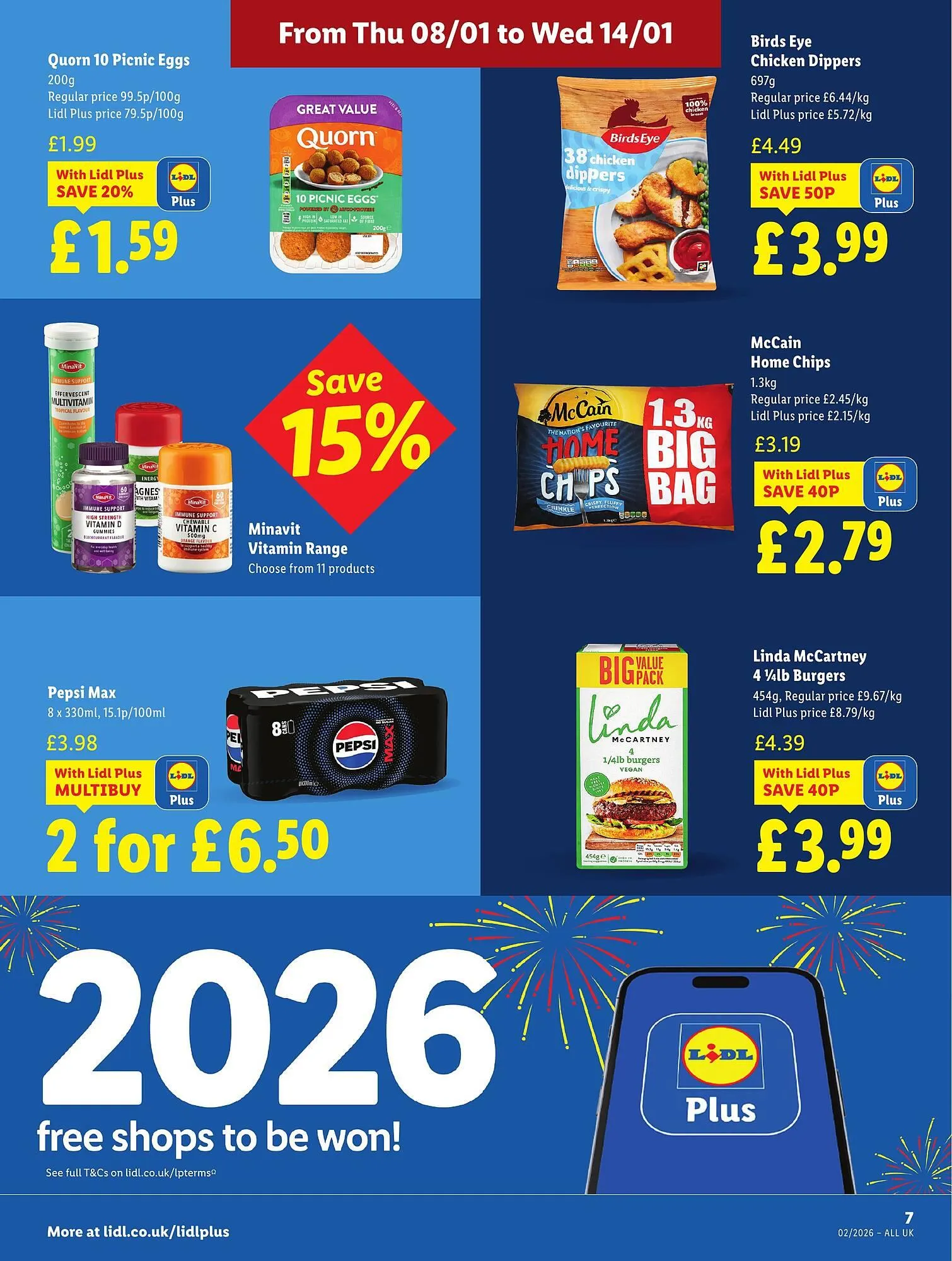 Lidl leaflet from 8 January to 14 January 2026 - Catalogue Page 7