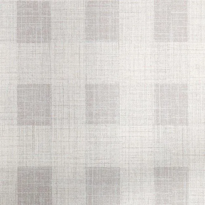 Isla Check Wallpaper in Warm Grey