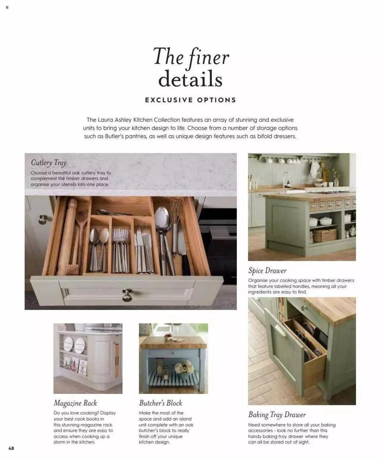 Laura Ashley - Kitchen Collection from 2 September to 18 January 2024 - Catalogue Page 48