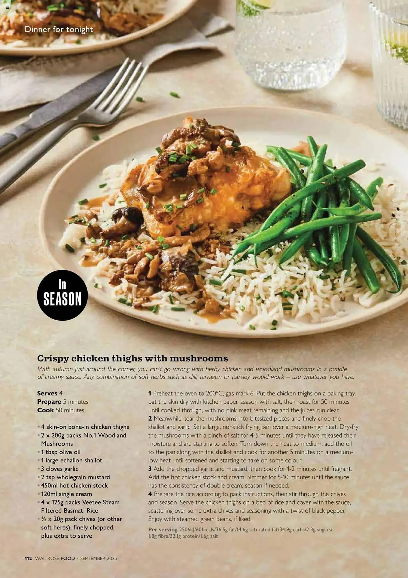 Waitrose leaflet from 1 September to 1 October 2025 - Catalogue Page 112