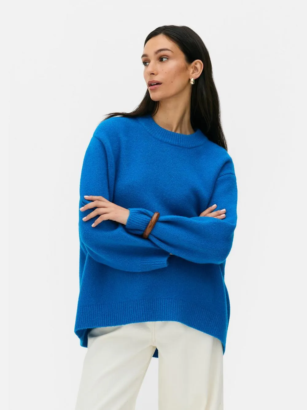 Essential Relaxed Crewneck Jumper