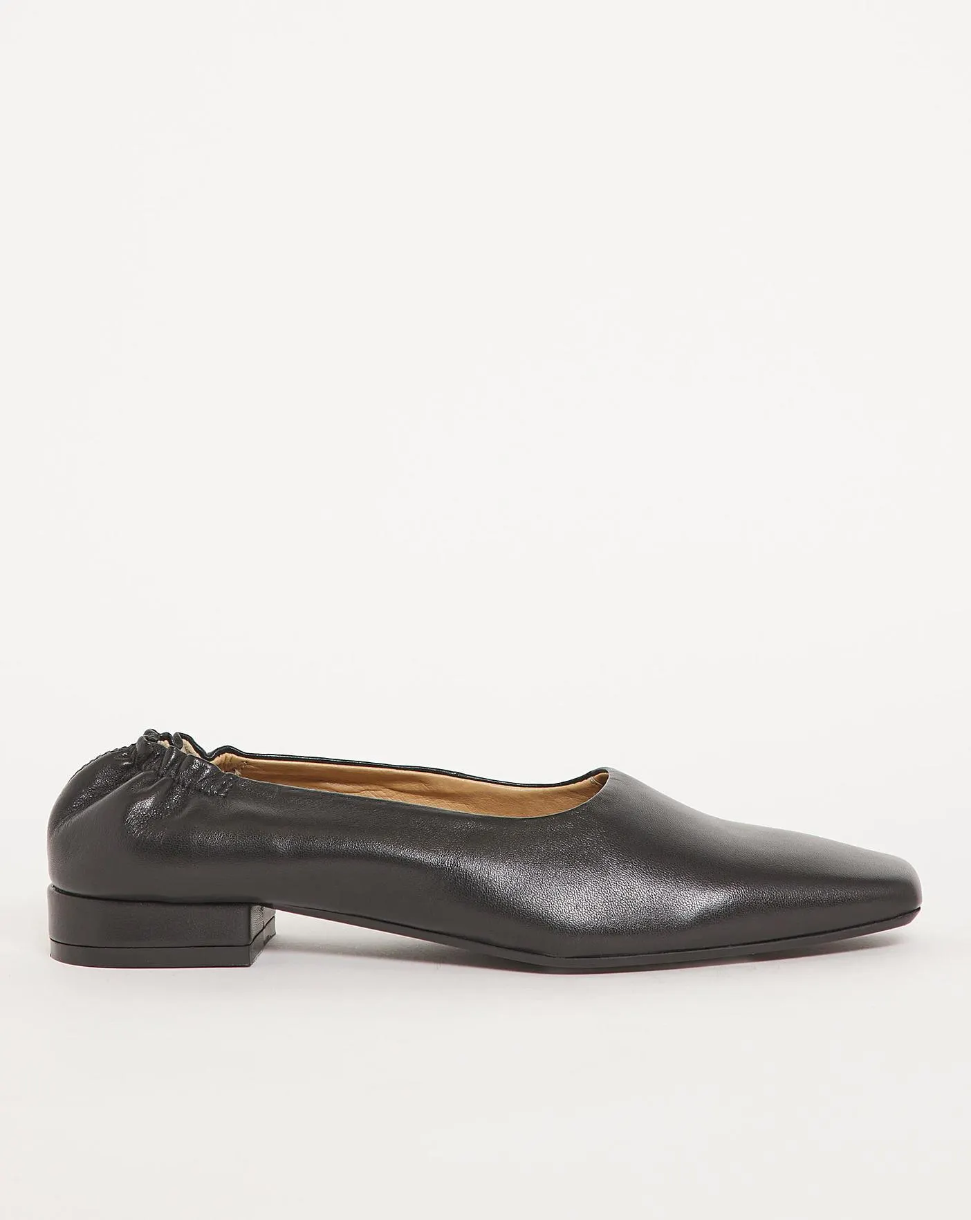 Leather Slip On Loafer Wide E Fit