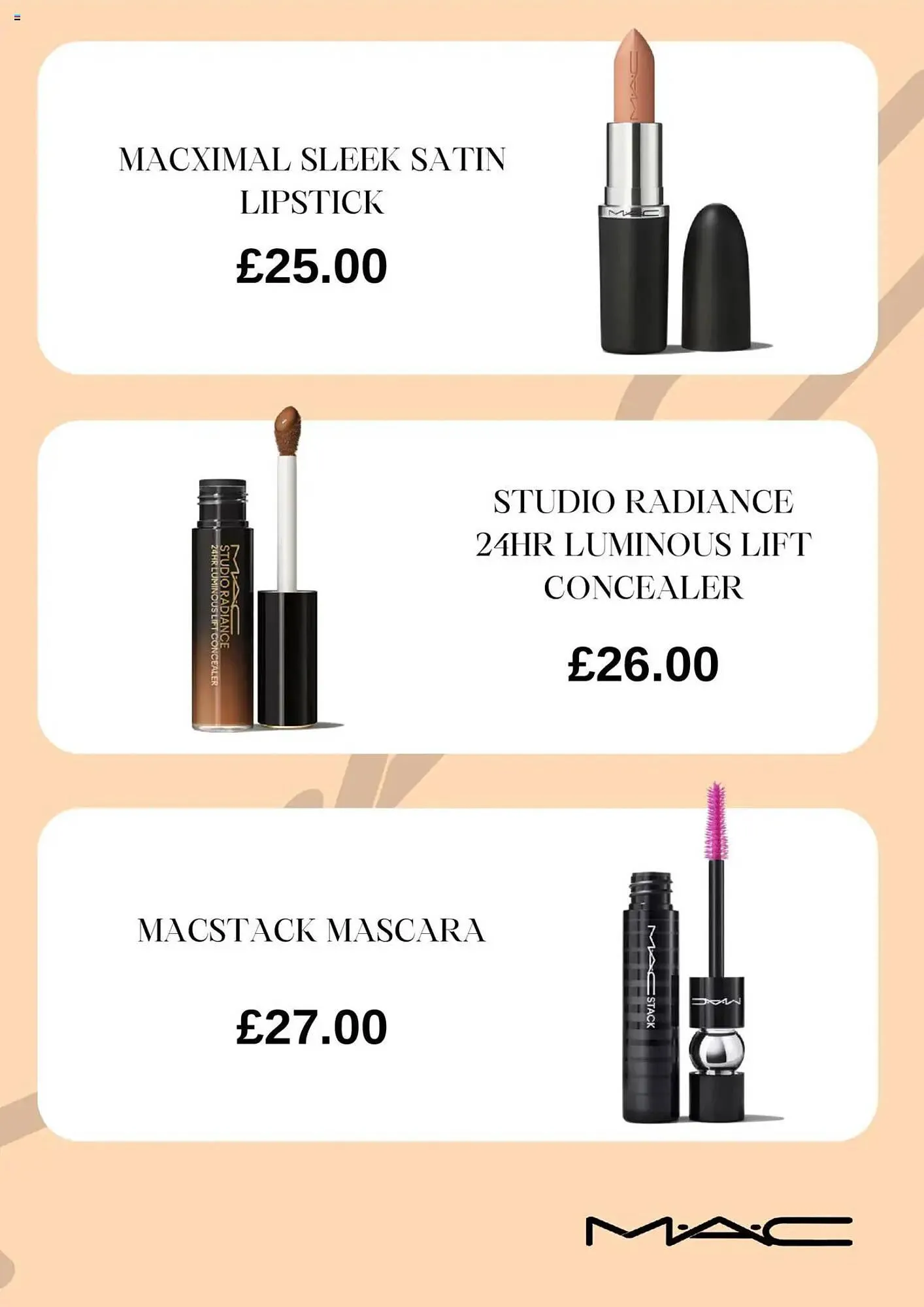 MAC Cosmetics leaflet from 26 April to 25 May 2025 - Catalogue Page 4