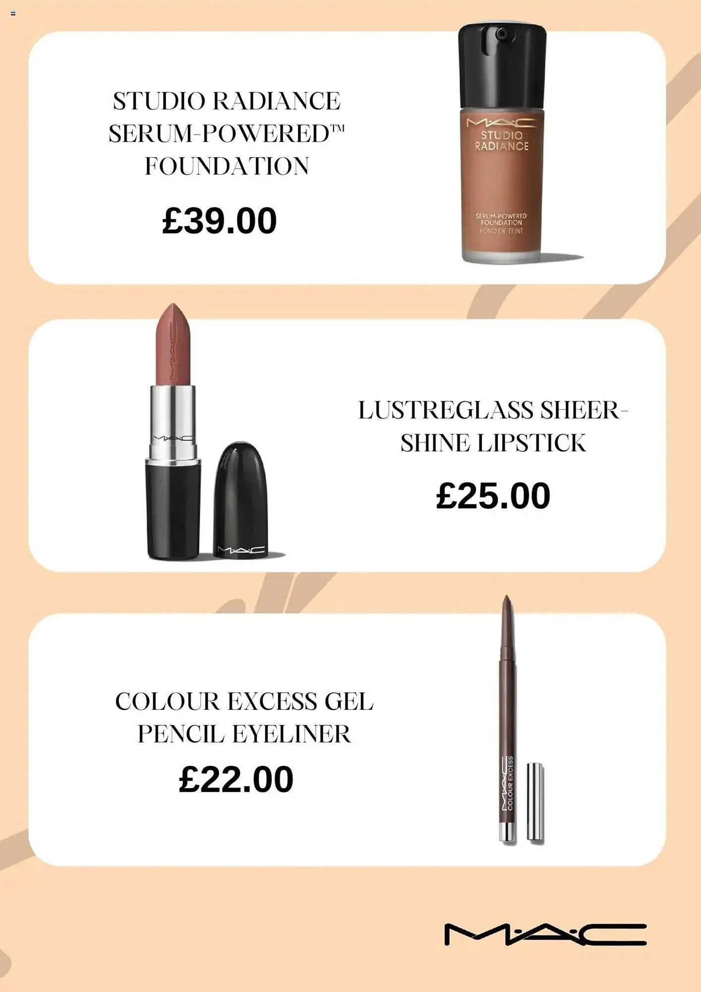 MAC Cosmetics leaflet from 26 April to 25 May 2025 - Catalogue Page 3