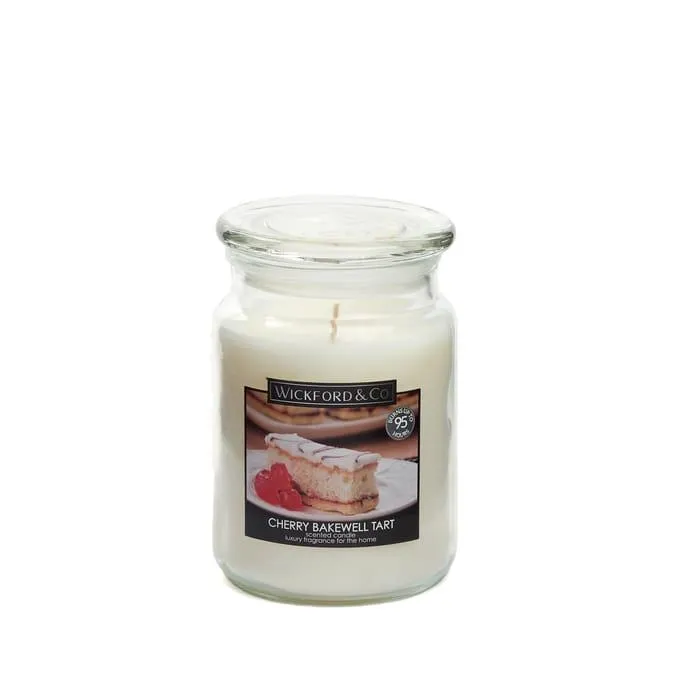 Wickford & Co Scented Candle 18oz Cherry Bakewell