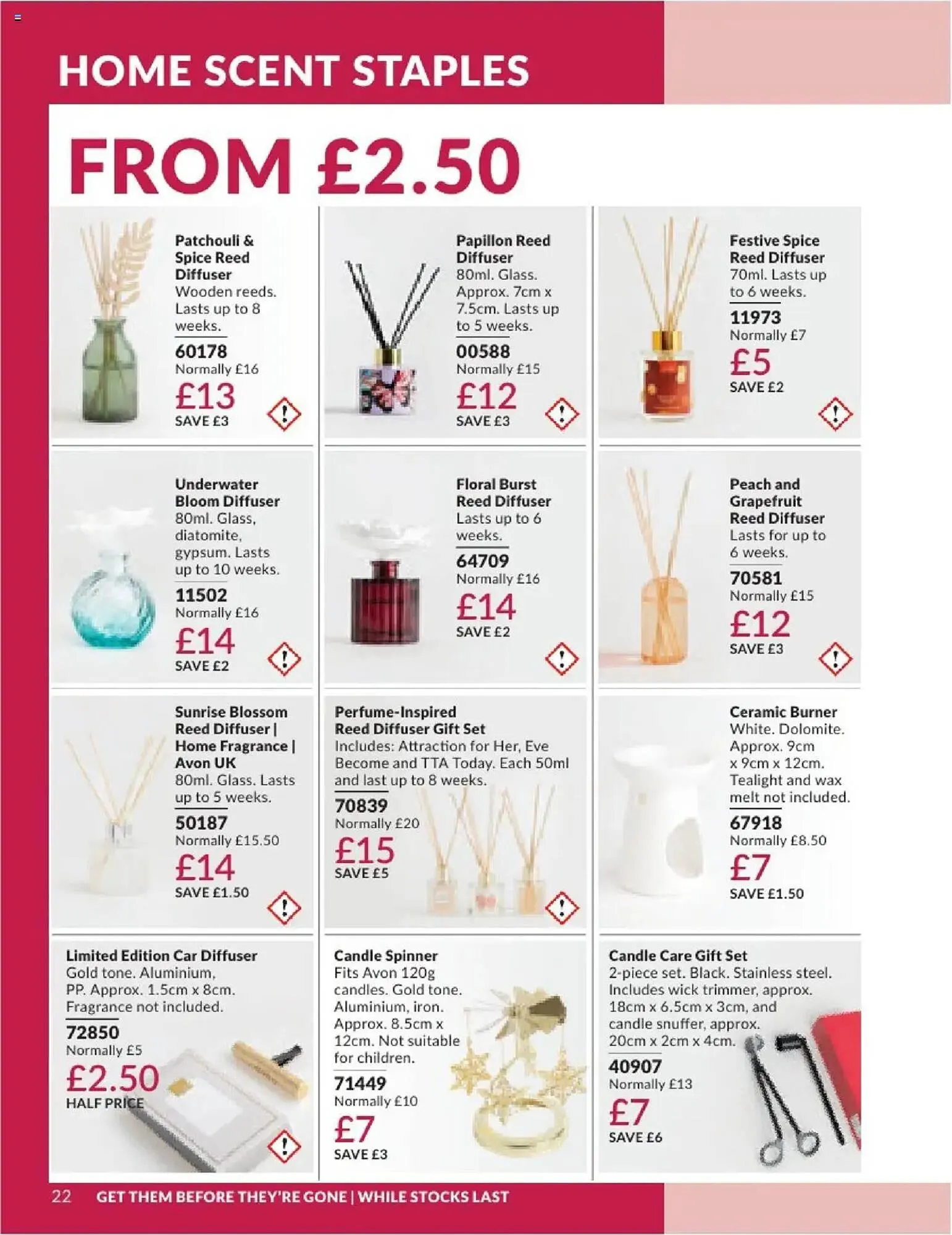 Avon leaflet from 1 August to 1 September 2025 - Catalogue Page 22