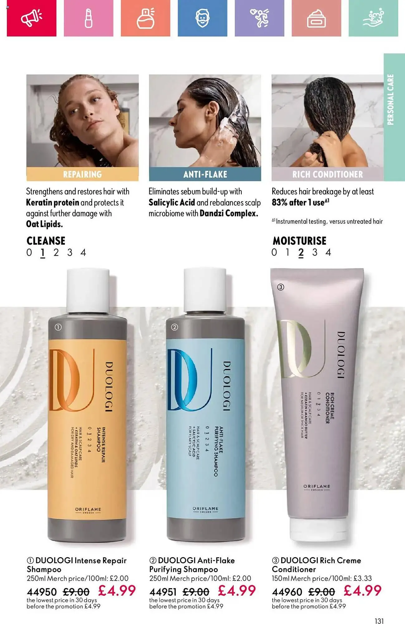 Oriflame leaflet from 10 July to 30 July 2025 - Catalogue Page 131