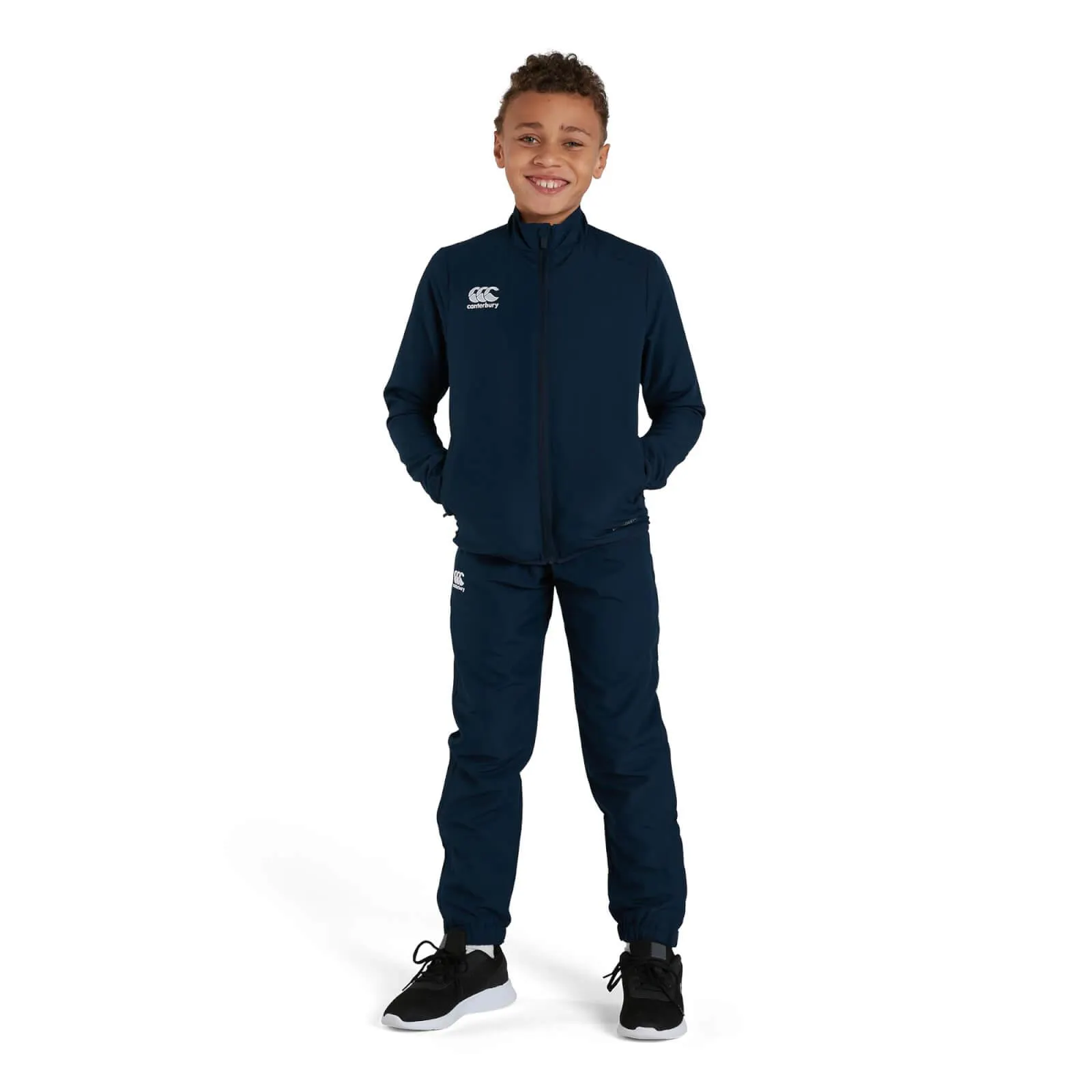 JUNIOR UNISEX CLUB TRACK JACKET NAVY