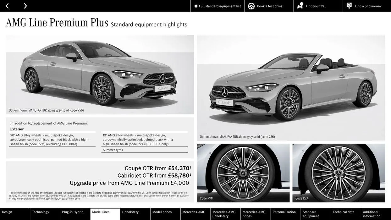 Mercedes Benz CLE Coupé from 22 August to 22 August 2025 - Catalogue Page 27