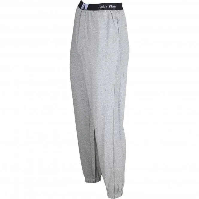 Calvin Klein CK 96 French Terry Jogging Bottoms, Grey Heather