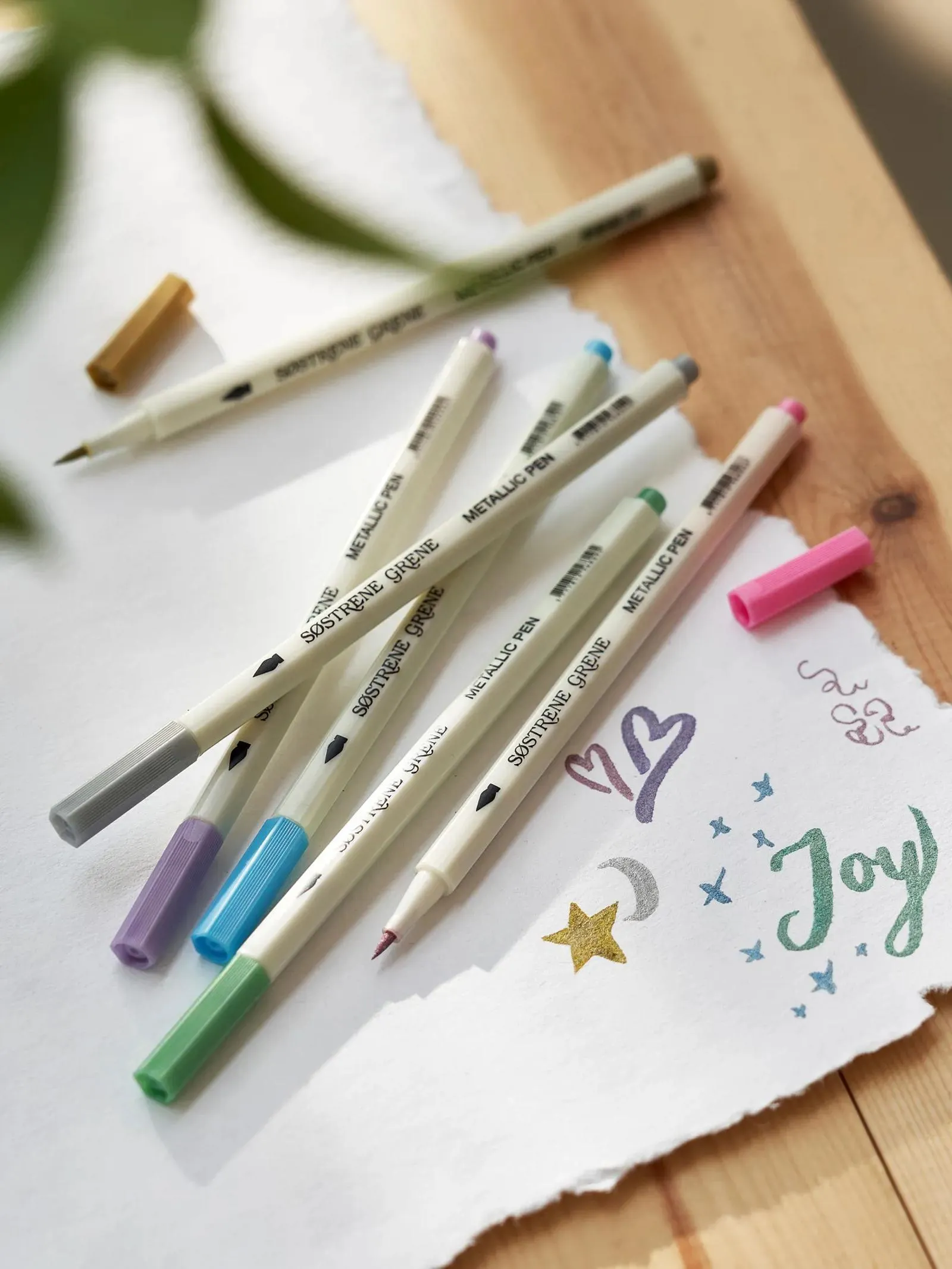 Metallischer Brush Pen