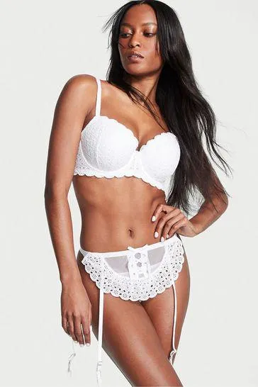 Broderie Suspender Skirt