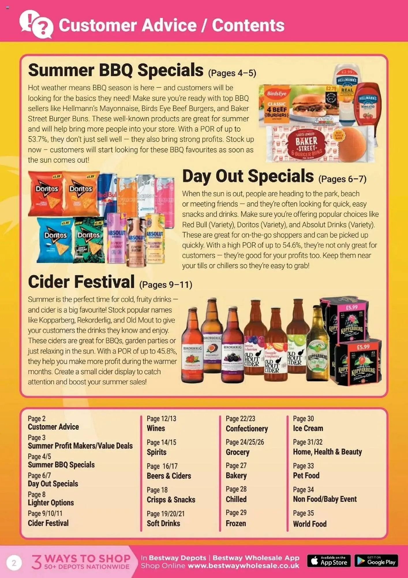 Bestway leaflet from 20 July to 14 August 2025 - Catalogue Page 2