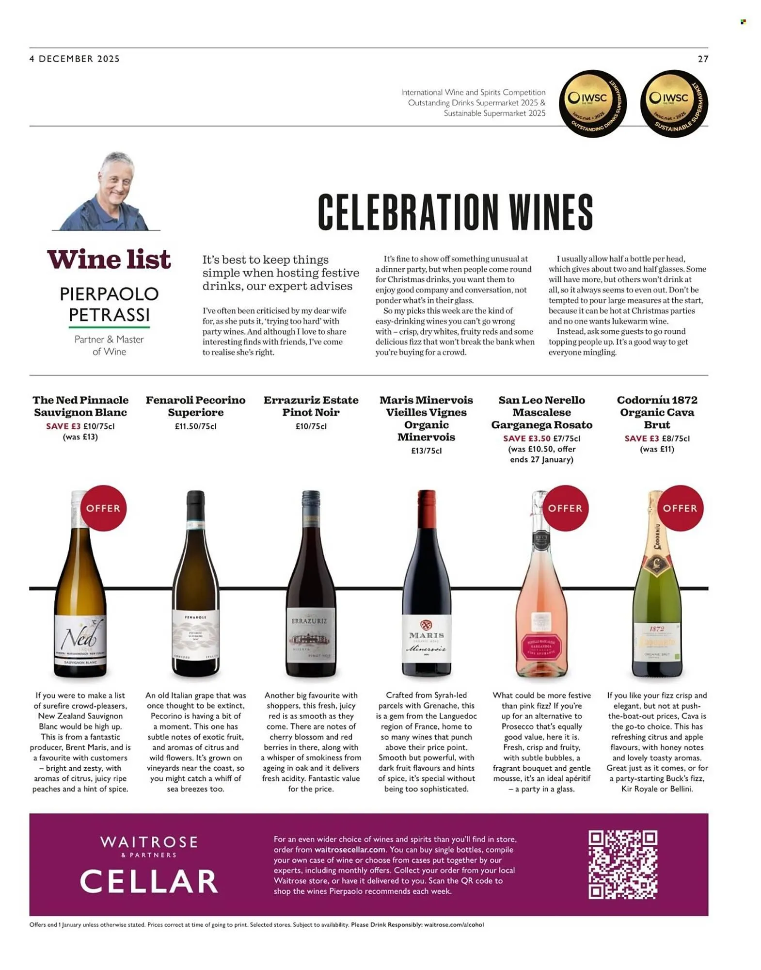 Waitrose catalogue from 4 December to 10 December 2025 - Catalogue Page 27