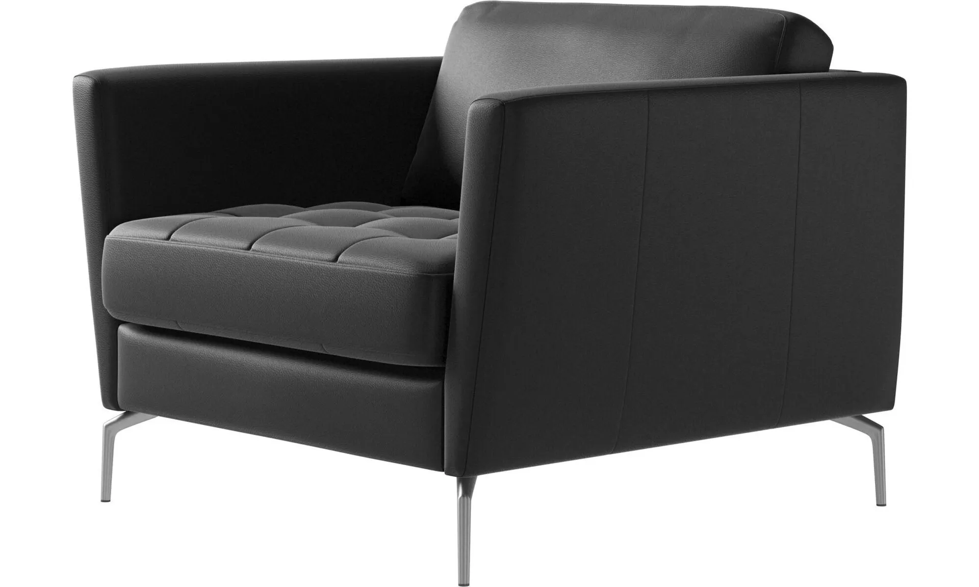 Osaka chair, tufted seat