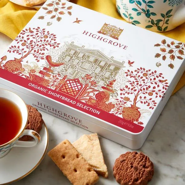 Highgrove Shortbread Selection Tin, 255g