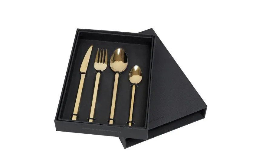 Tvis Cutlery Rose Gold 4 Piece Set