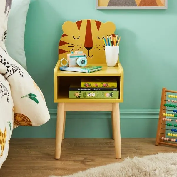 Kids Tiger Bedside Table