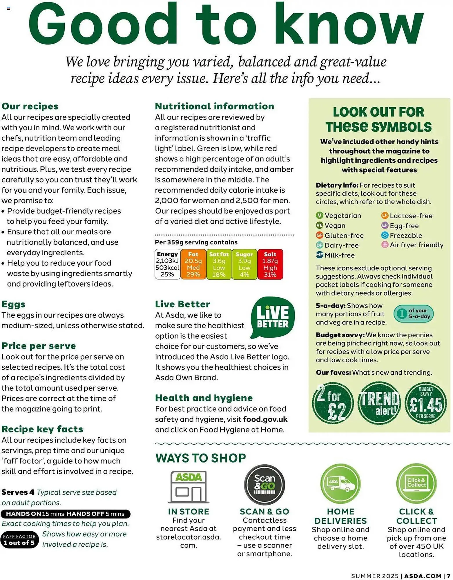 Asda leaflet from 3 June to 1 November 2025 - Catalogue Page 7