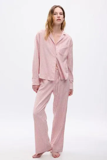 Cotton Print Flannel Pyjama Set