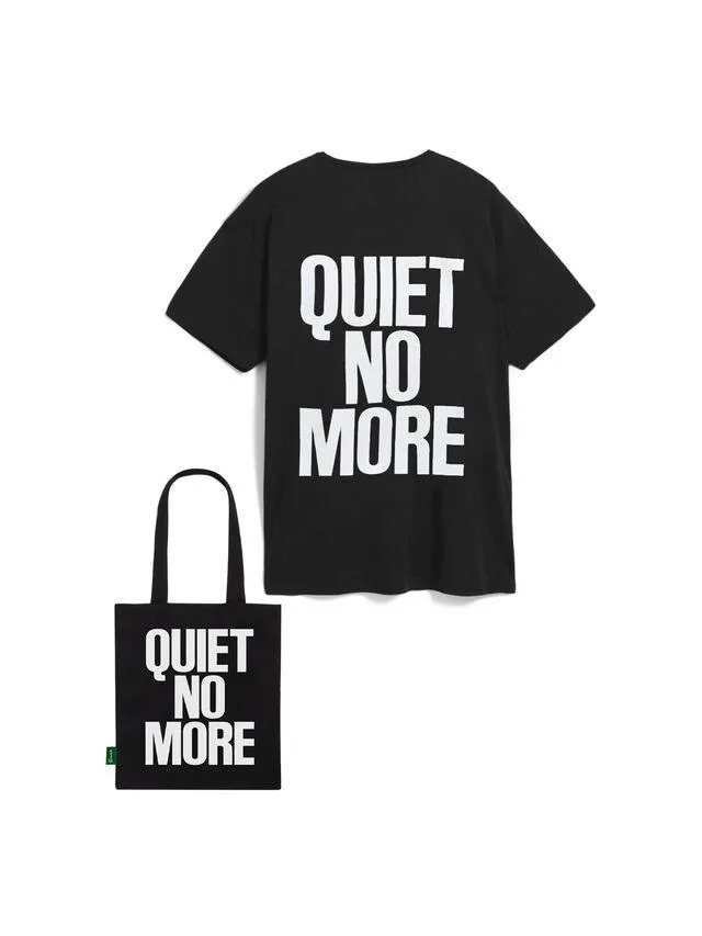 Quiet No More Unisex T-Shirt & Tote