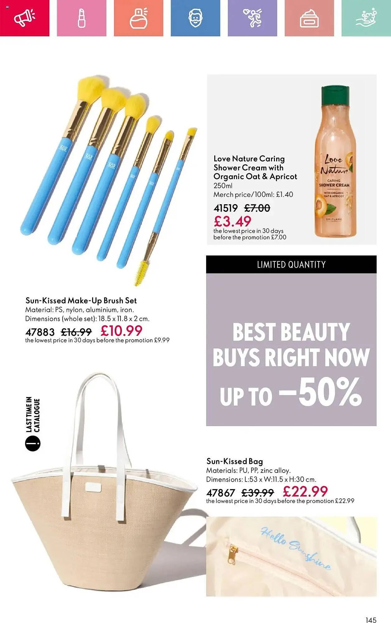 Oriflame leaflet from 31 July to 20 August 2025 - Catalogue Page 145