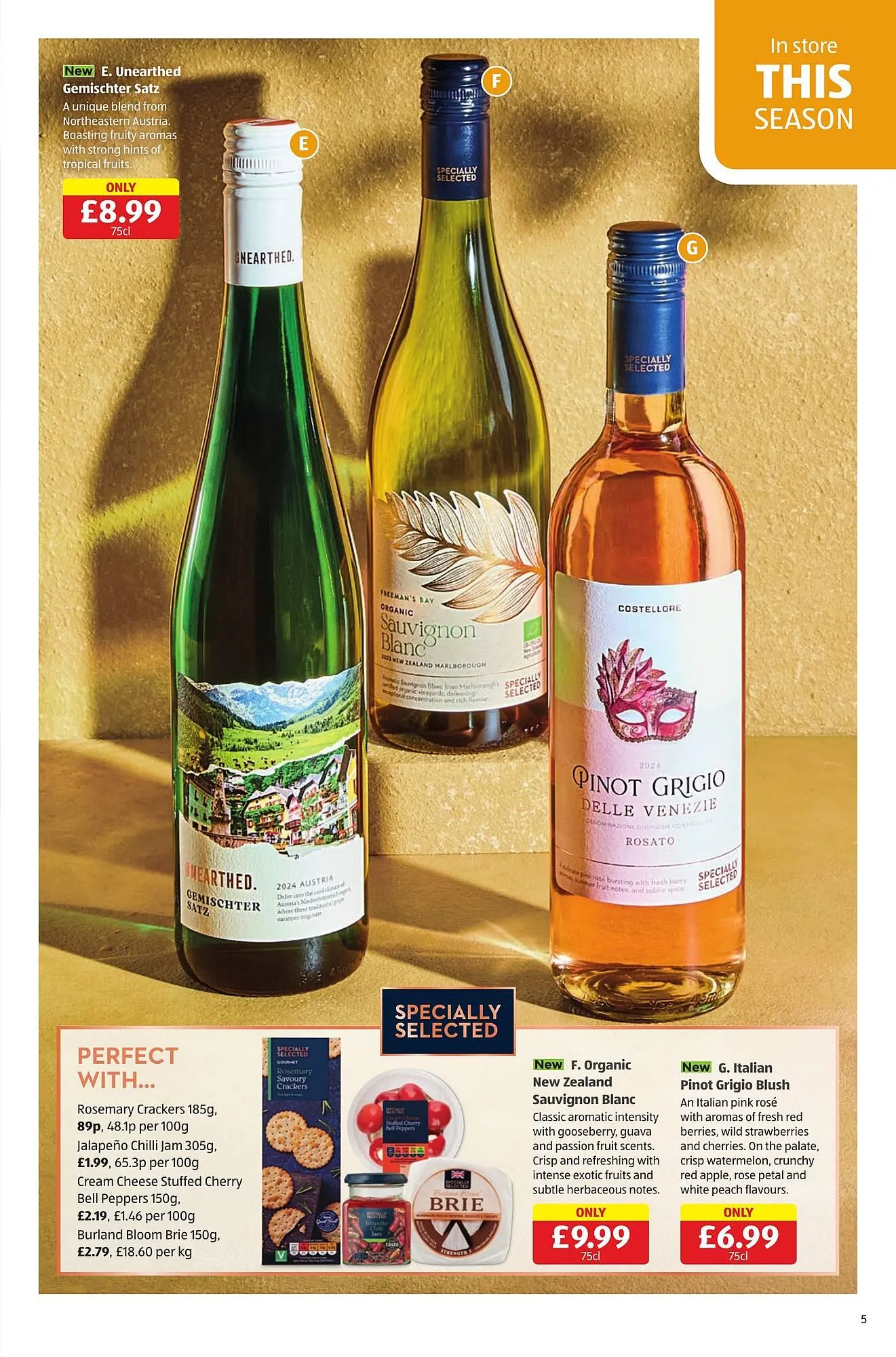 Aldi leaflet from 8 May to 11 May 2025 - Catalogue Page 5
