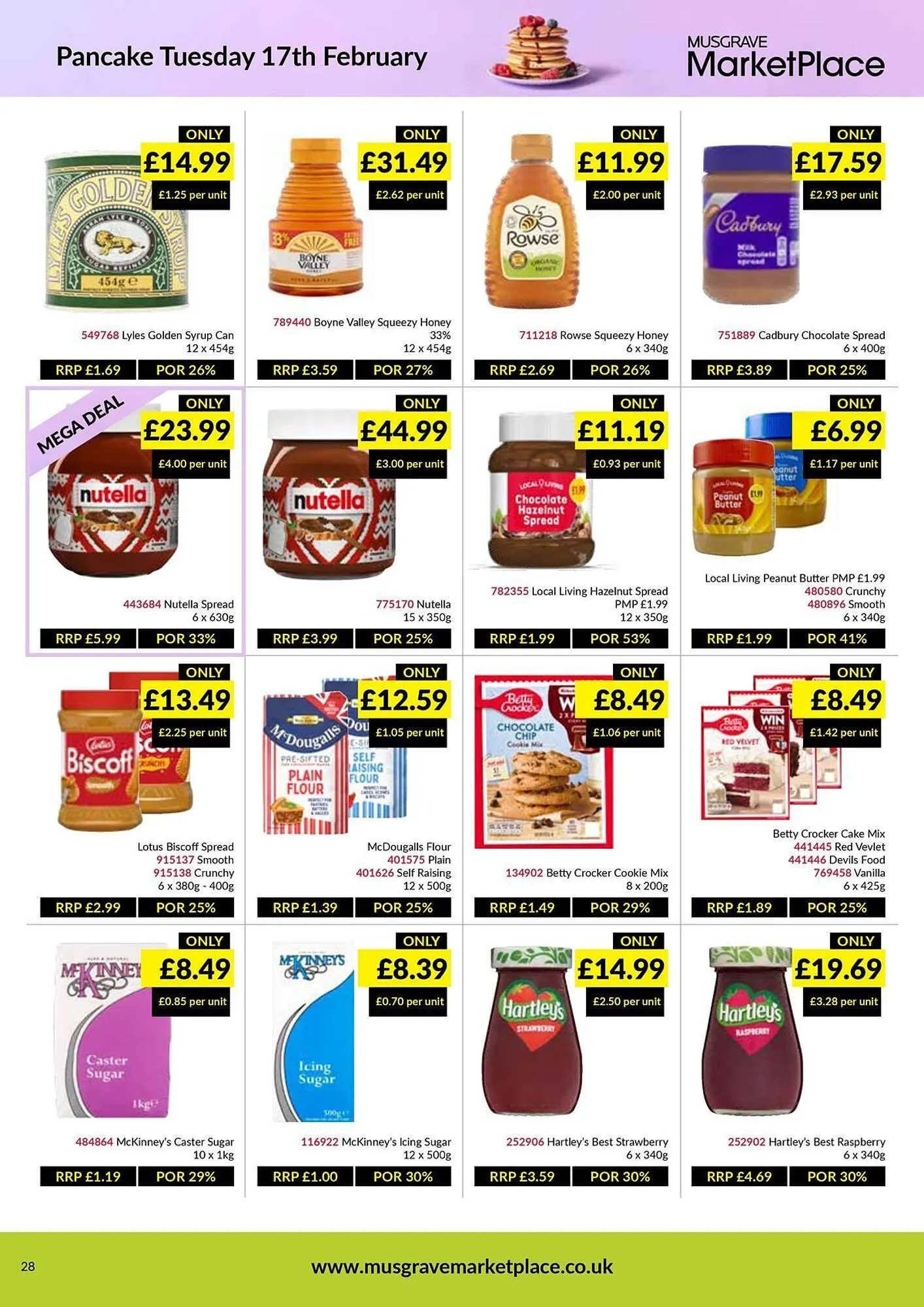 Musgrave MarketPlace leaflet from 26 January to 15 February 2026 - Catalogue Page 28