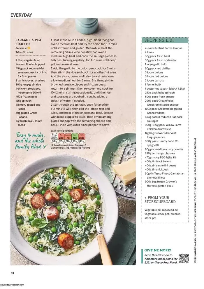 Tesco Magazine - March 2025 from 6 March to 31 March 2025 - Catalogue Page 74