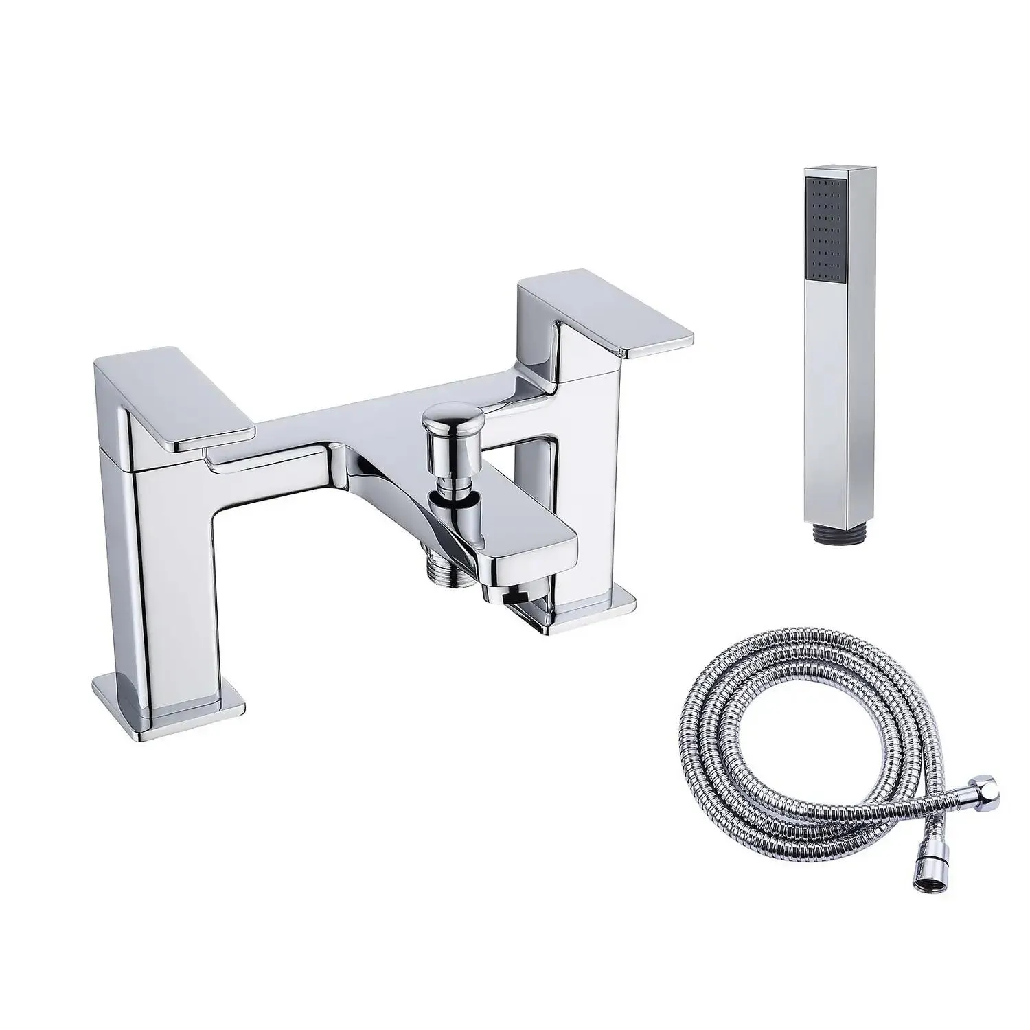 Barkway Bath Shower Mixer Tap Chrome