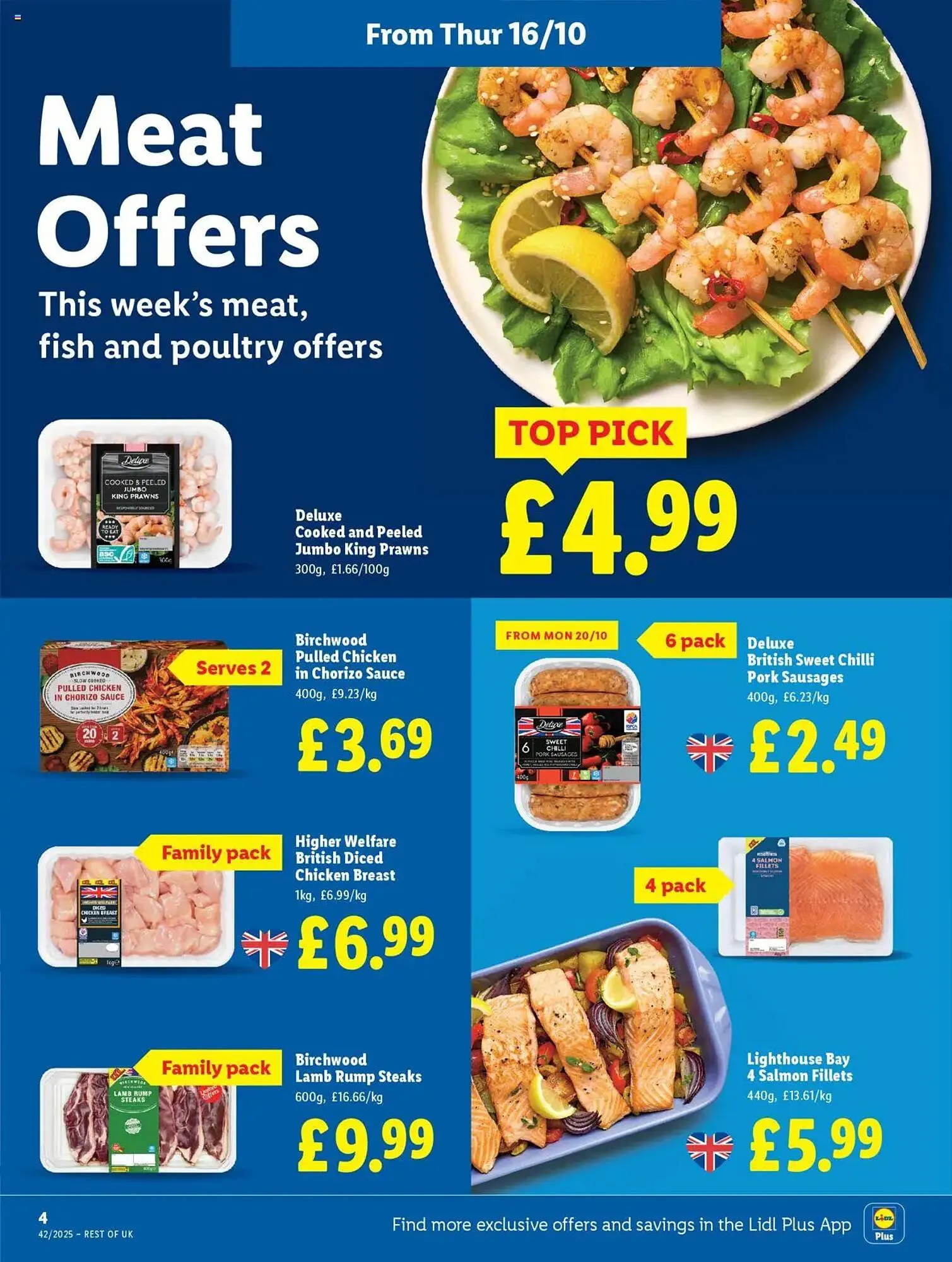 Lidl leaflet from 16 October to 23 October 2025 - Catalogue Page 4
