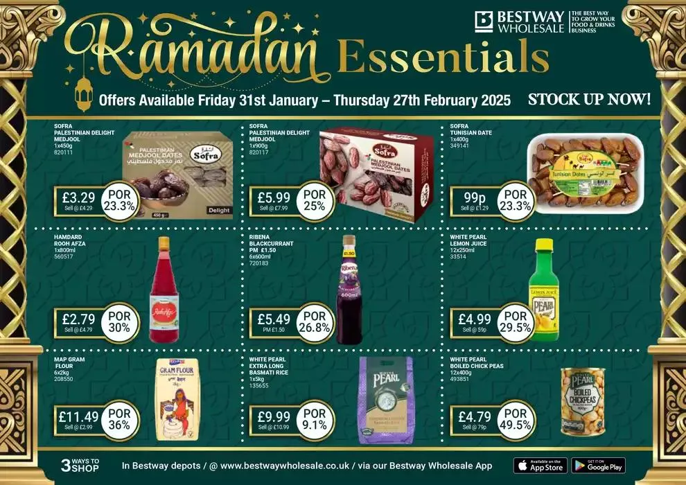 Ramadan Essentials from 31 January to 27 February 2025 - Catalogue Page 1