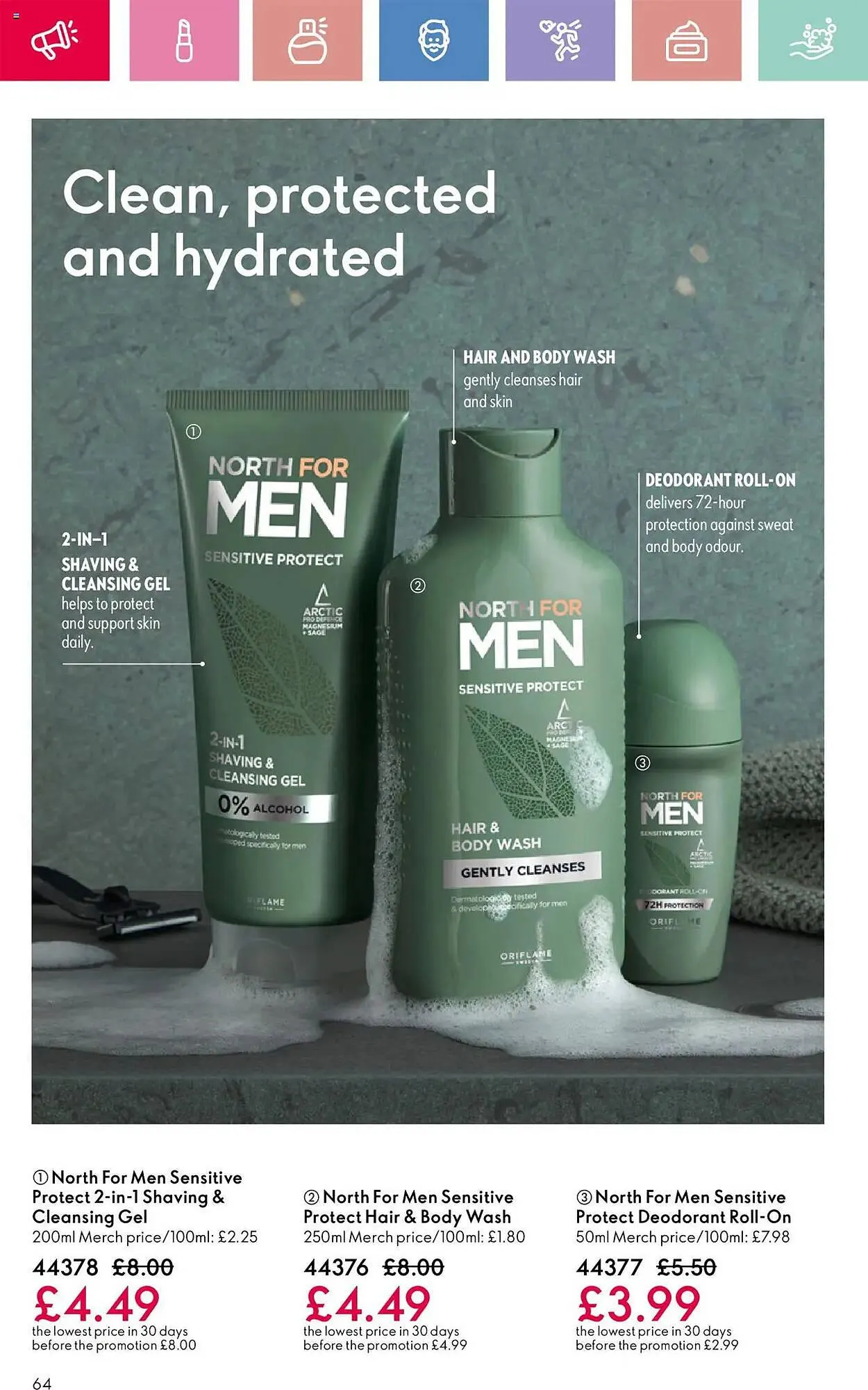 Oriflame leaflet from 17 April to 7 May 2025 - Catalogue Page 64