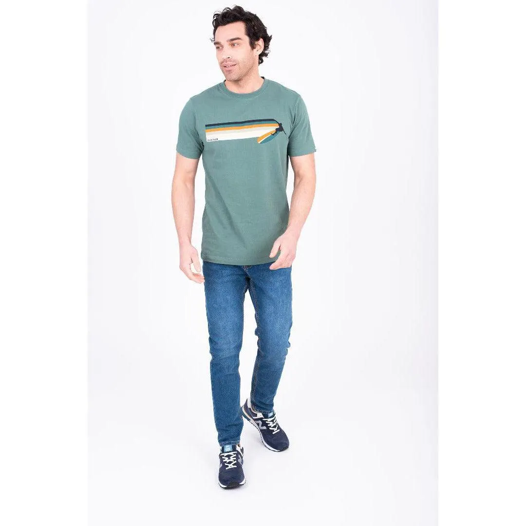 Brakeburn Surfer Tee - Green