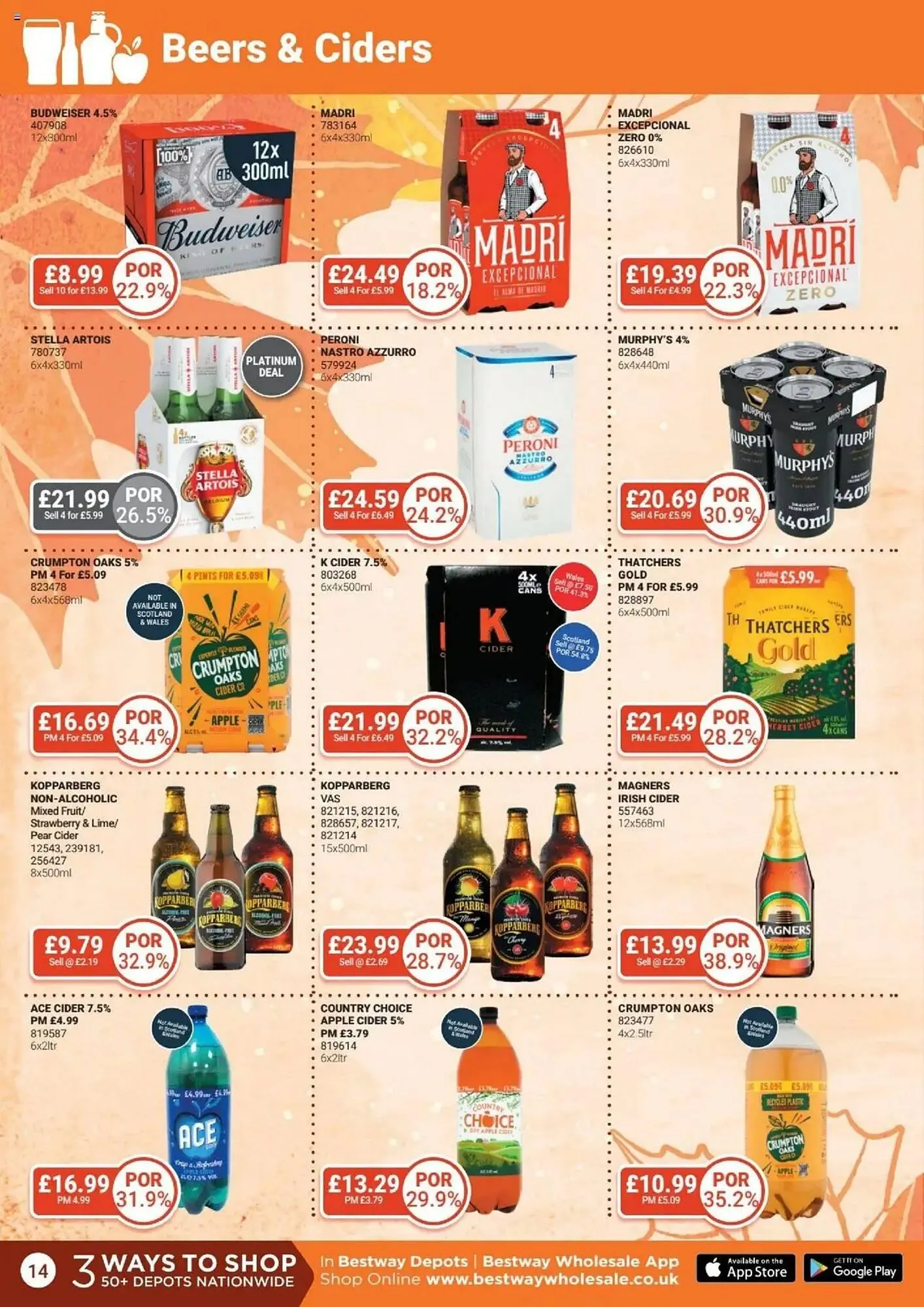 Bestway leaflet from 15 August to 11 September 2025 - Catalogue Page 14