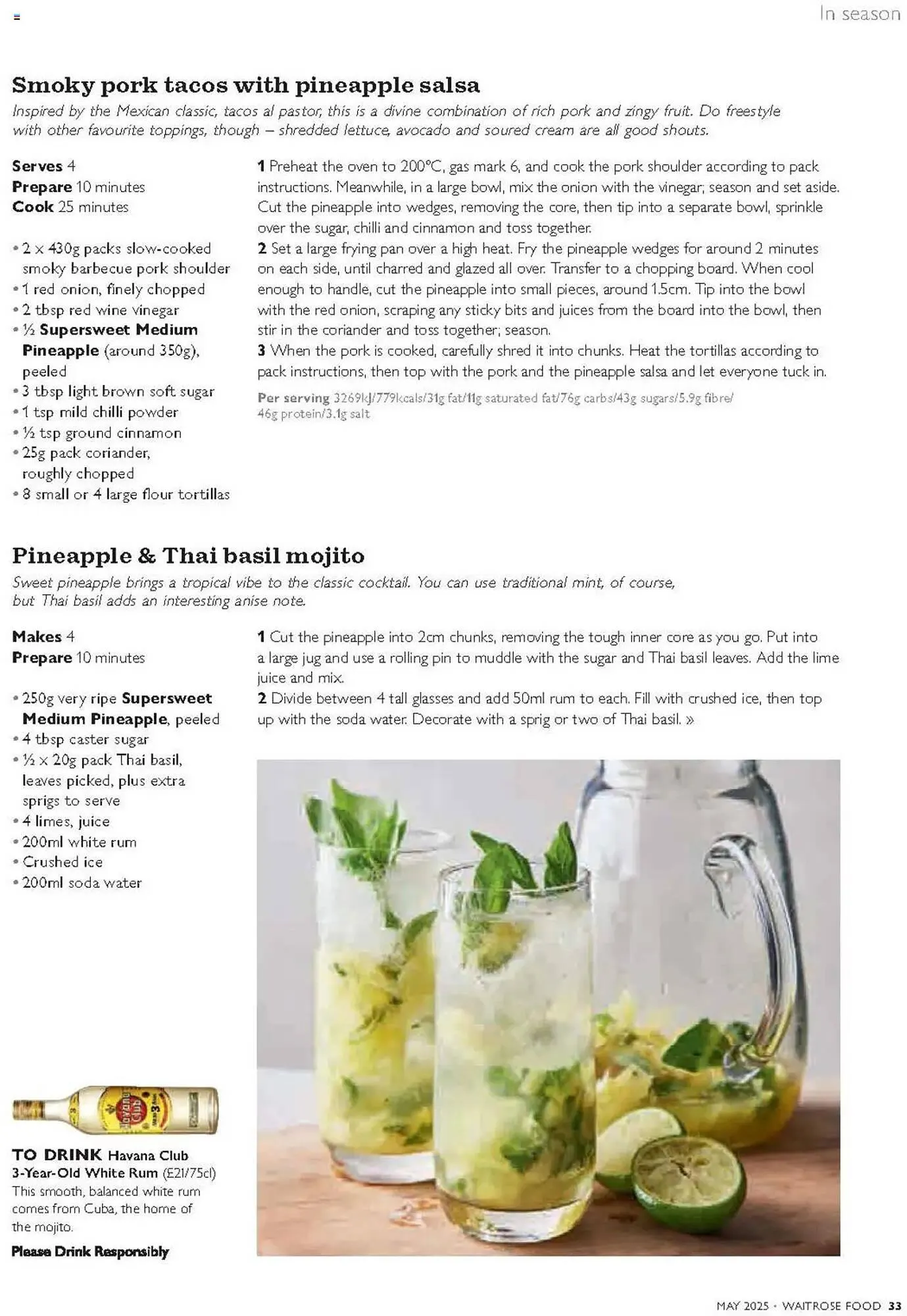 Waitrose leaflet from 1 May to 31 May 2025 - Catalogue Page 33