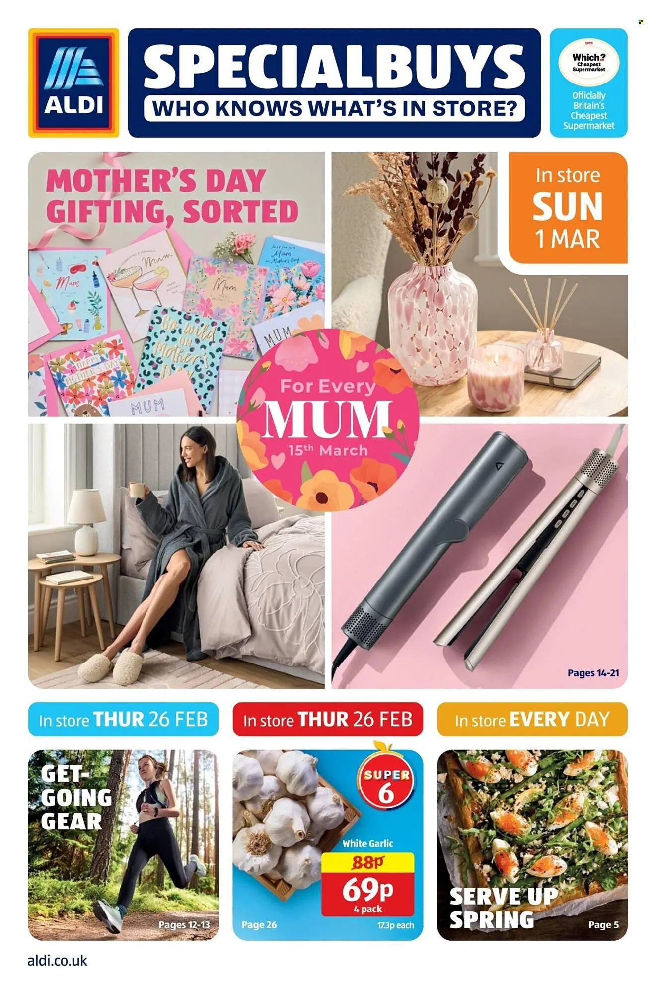Aldi leaflet - 1