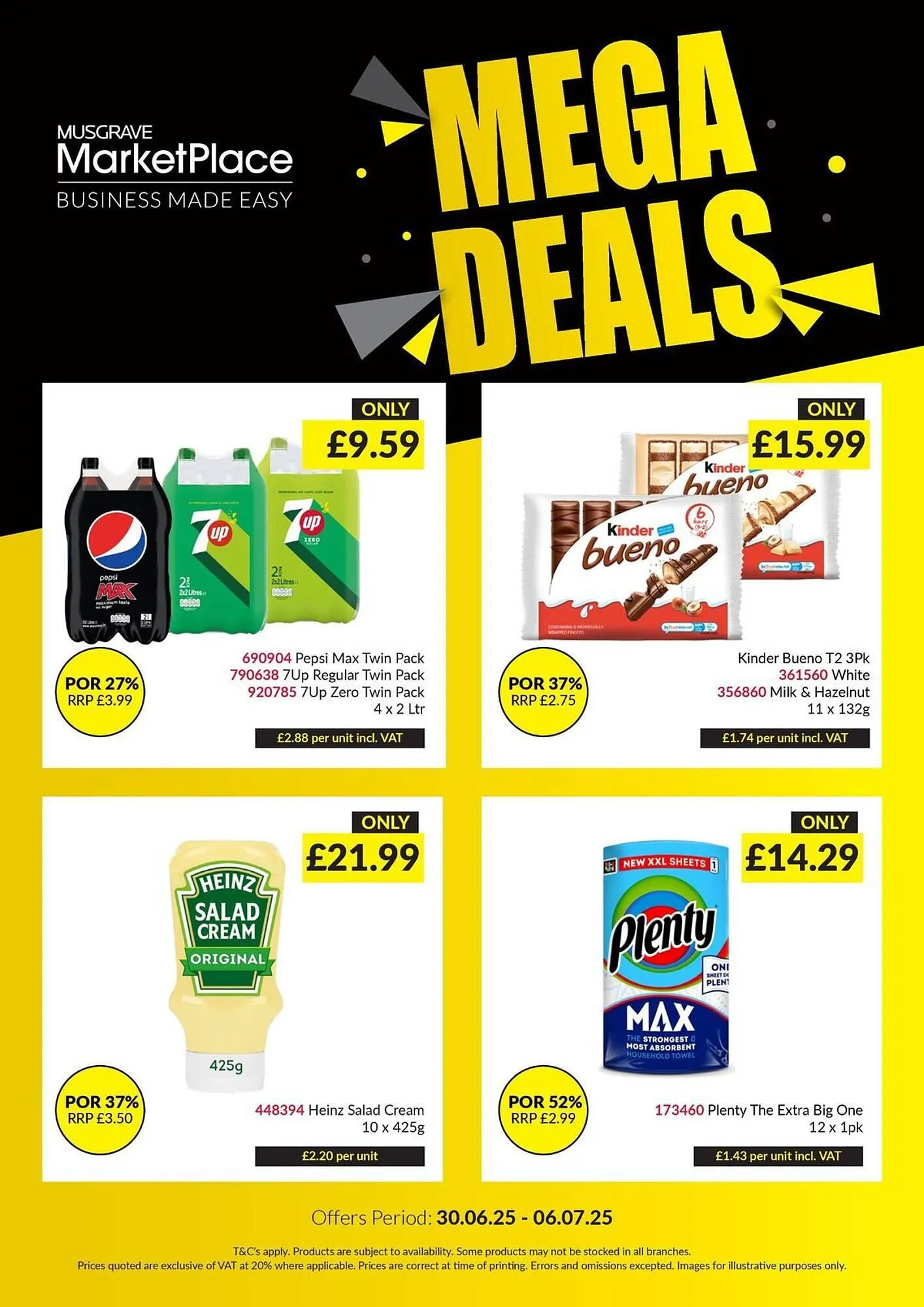 Musgrave MarketPlace leaflet - 1