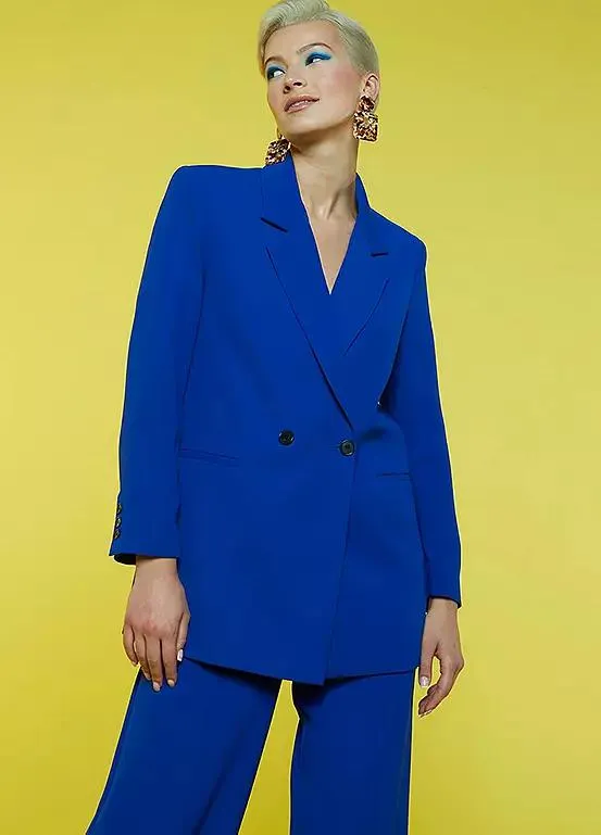 Freemans Relaxed Cobalt Blazer