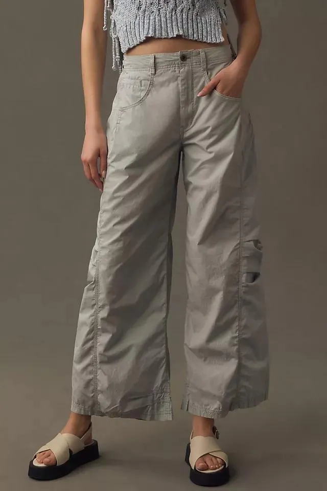 Pilcro Parachute Curve Barrel Trousers