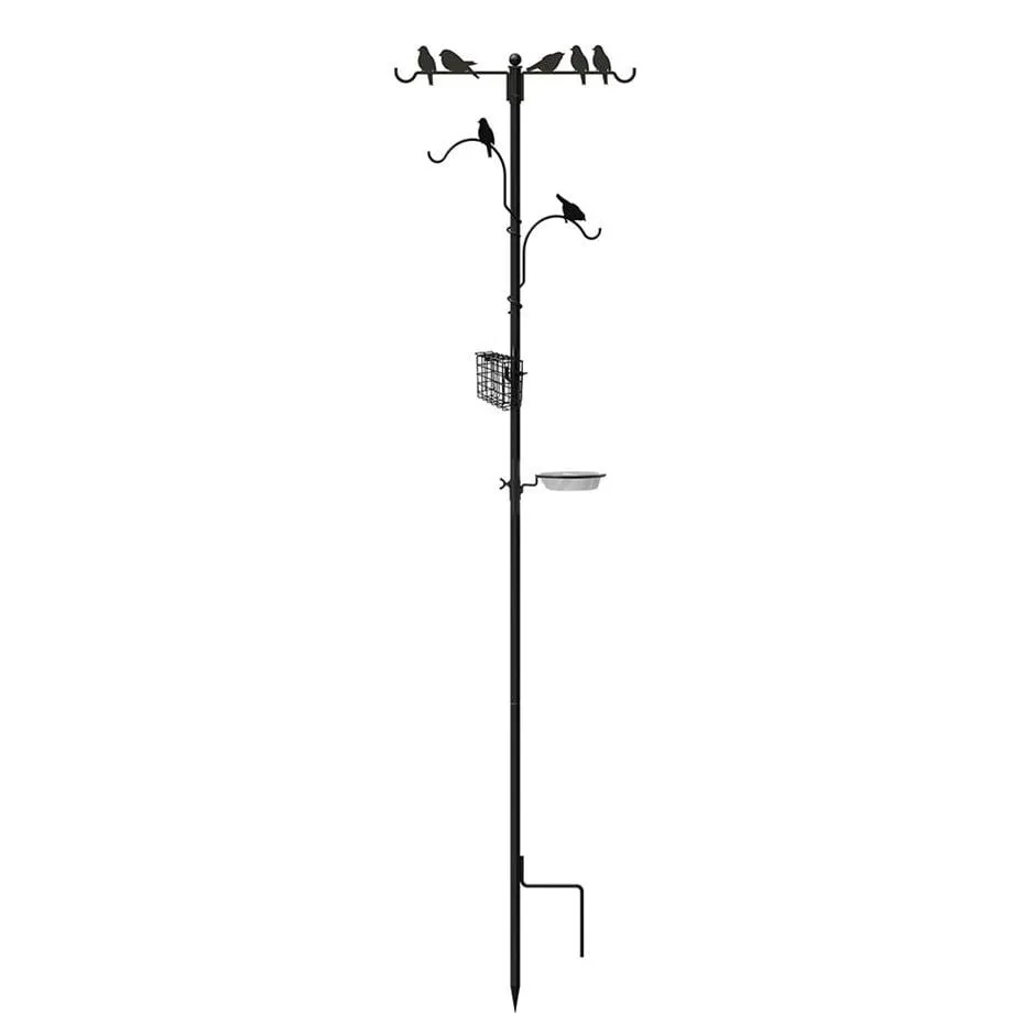 Two way perching birds feeding station